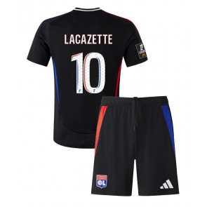 Olympique Lyonnais Alexandre Lacazette #10 Gostujuci Dres za Dječji 2024-25 Kratak Rukavima (+ kratke hlače)